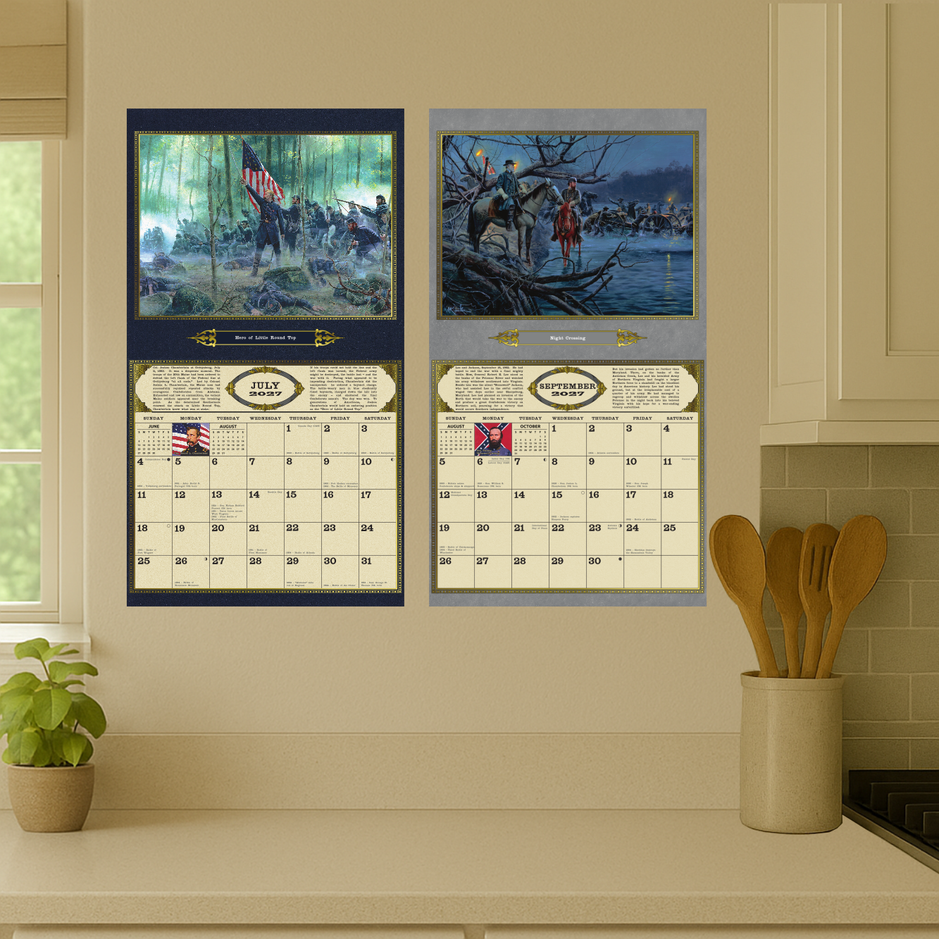 The NEW 2027 Mort Künstler Civil War Calendar