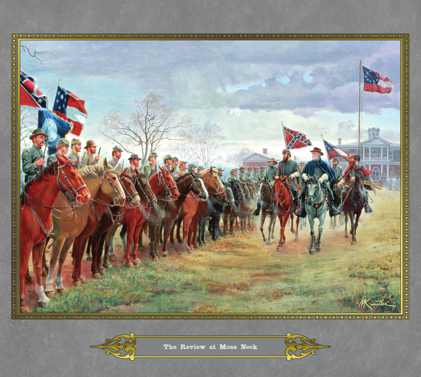 The NEW 2027 Mort Künstler Commanders in Gray Calendar